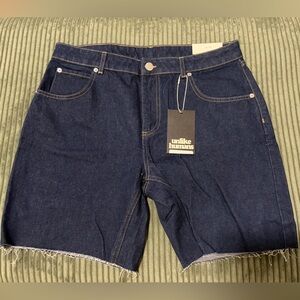 Dark Blue Jean Shorts